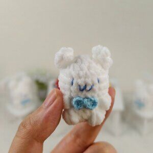 Handmade Amigurumi Crochet Cinnamoroll Plushie